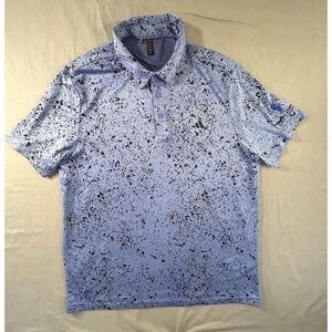 Adidas Bobby Jones Golf Course‎ Blue Golf Polo Men's XL